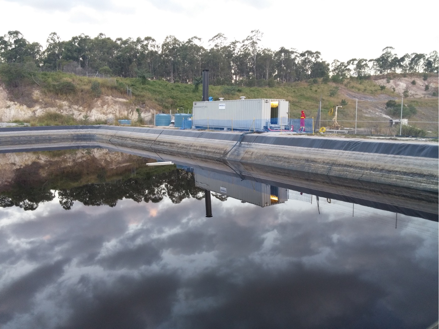 Containerized ROTREAT treatment system for difficult wastewater applications